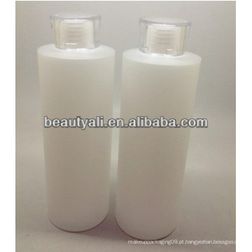 500ml garrafa PE cilíndrico plástico shampoo cosméticos garrafa de PE